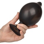 Черная анальная пробка с расширением COLT XXXL Pumper Plug with Detachable Hose - 16 см