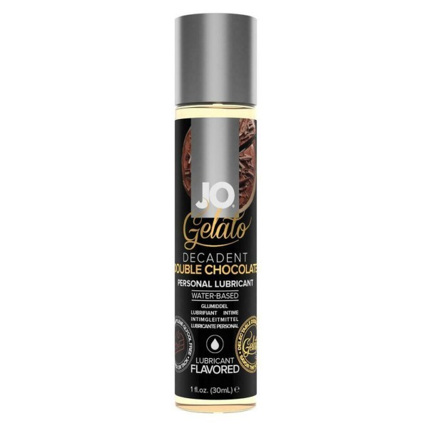 Лубрикант с ароматом шоколада JO GELATO DECADENT DOUBLE CHOCOLATE - 30 мл