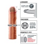 Телесная насадка Perfect 1  Extension - 17,7 см