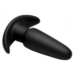 Черная анальная вибропробка Kinetic Thumping 7X Medium Anal Plug - 13,3 см