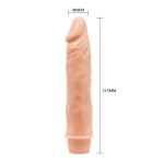 Телесный вибратор-реалистик Barbara - 21,5 см