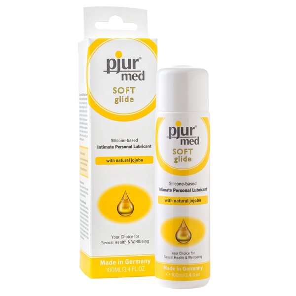 Силиконовый лубрикант с жожоба pjur MED Soft glide - 100 мл