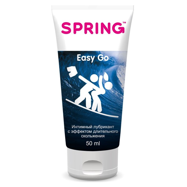 Интимный лубрикант с длительным скольжением Spring Easy Go - 50 мл