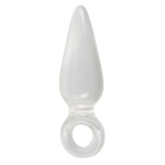 Анальная втулка с колечком на пальчик Finger Plug - 9,5 см