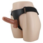 Страпон на трусиках с вибрацией Ultra Passionate Harness - 16 см