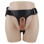 Страпон на трусиках с вибрацией Ultra Passionate Harness - 16 см