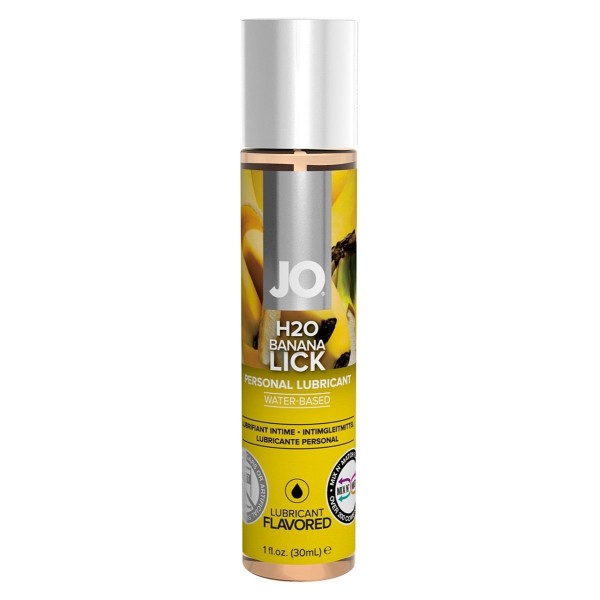 Смазка с ароматом банана JO Flavored Banana Lick - 30 мл