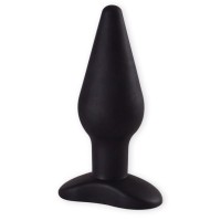 Чёрная анальная пробка - 9 см.