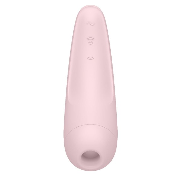 Розовый вакуум-волновой стимулятор Satisfyer Curvy 2+