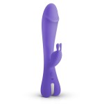 Фиолетовый вибратор-кролик Trix Rabbit Vibrator - 22,5 см