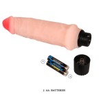 Вибратор телесного цвета  Realistic Cock Vibe - 15,5 см