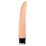 Анальный вибратор Nature Skin Anal Vibe - 21,5 см