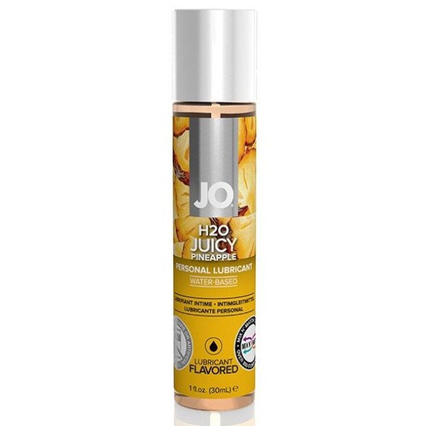 Смазка с ароматом ананаса JO Flavored Juicy Pineapple - 30 мл
