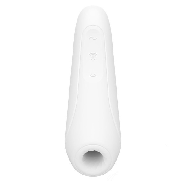 Белый вакуум-волновой стимулятор Satisfyer Curvy 1+
