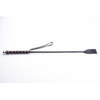 Чёрный стек с фигурной ручкой - 70 см. Чёрный стек с фигурной ручкой - 70 см.