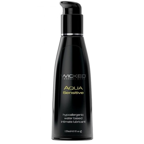 Мягкий лубрикант на водной основе AQUA SENSITIVE - 120 мл