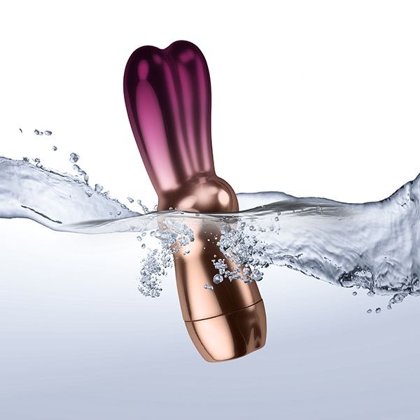 Фиолетовый клиторальный зайчик Climaximum Bella - 10 см