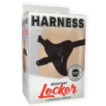 Черные трусики для страпона HARNESS Locker размера XS-M