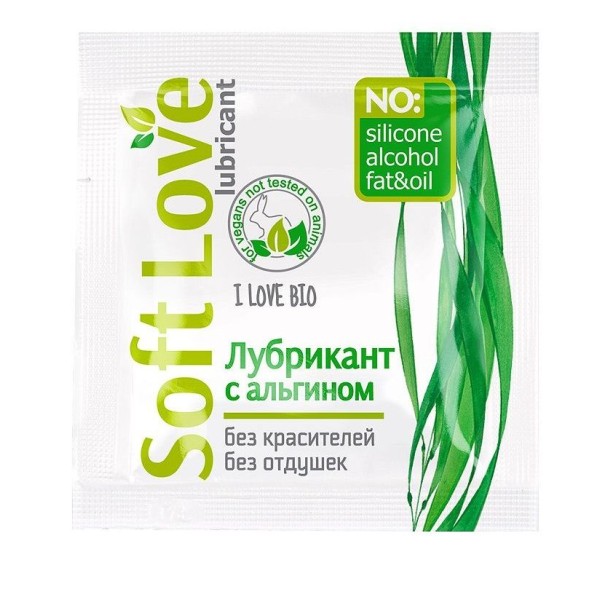 Пробник лубриканта на водной основе Soft Love - 3 гр