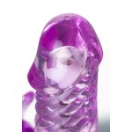 Фиолетовый вибратор High-Tech fantasy - 22,5 см