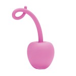 Розовый анальный стимулятор SILICONE MY SECRET CHERRY - 11 см