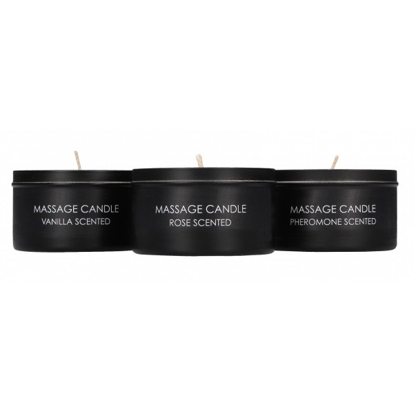 Набор из 3 массажных свечей Massage Candle Set