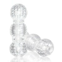 Прозрачный фигурный мастурбатор Master Stroker Прозрачный фигурный мастурбатор Master Stroker