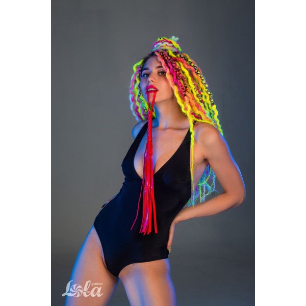 Красная плеть Party Hard Risque - 63,5 см