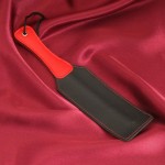 Черная шлепалка  Хлопушка  с красной ручкой - 32 см