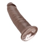 Коричневый фаллос-гигант 10  Cock - 25,4 см