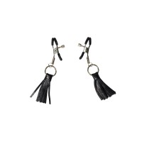 Зажимы на соски Sweet Escape с кожаными кисточками Зажимы на соски Sweet Escape с кожаными кисточками