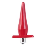 Красная водонепроницаемая вибровтулка Black Red - 12,7 см