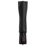 Черный вибромастурбатор-ротатор Vibrating Roto-Teazer 