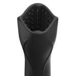 Черный вибромастурбатор-ротатор Vibrating Roto-Teazer 
