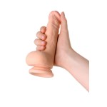 Телесный вибратор-реалистик Alfonso - 18,5 см