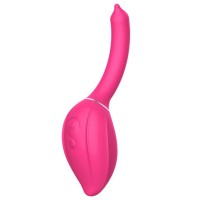 Розовый расширяющийся вибратор Eleanor - 20,1 см. Розовый расширяющийся вибратор Eleanor - 20,1 см.