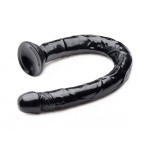 Черный анальный фаллоимитатор Hosed Realistic Anal Dildo - 50,8 см