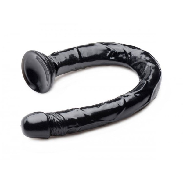 Черный анальный фаллоимитатор Hosed Realistic Anal Dildo - 50,8 см