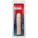 Классический телесный фаллос с рельефом Classic 8  Dong - 20,3 см