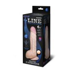 Реалистичный фаллоимитатор на присоске F LINE - 20,5 см