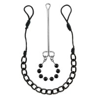 Интимные украшения с бусинами NIPPLE CLIT JEWELRY