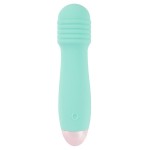 Мятный мини-вибратор Cuties Mini - 12,5 см