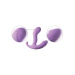 Сиреневый вибратор для зоны G с пультом ДУ G-Spot Stimulate-Her