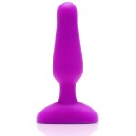 Анальная вибропробка NOVICE REMOTE CONTROL PLUG FUCHSIA - 10,2 см