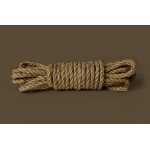 Пеньковая верёвка для бондажа Shibari Rope - 10 м