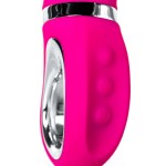 Розовый вибратор JOS PILO с WOW-режимом - 20 см