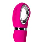 Розовый вибратор JOS PILO с WOW-режимом - 20 см