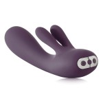 Фиолетовый вибратор-кролик Fifi - 19 см