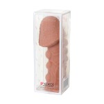 Насадка на фаллос с пузыриками, венками и ребристостью Extreme Sleeve 009 M-size - 14,7 см