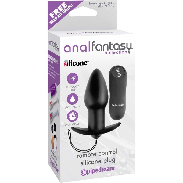 Анальная вибро-пробка с дистанционным управлением Серия Anal Fantasy